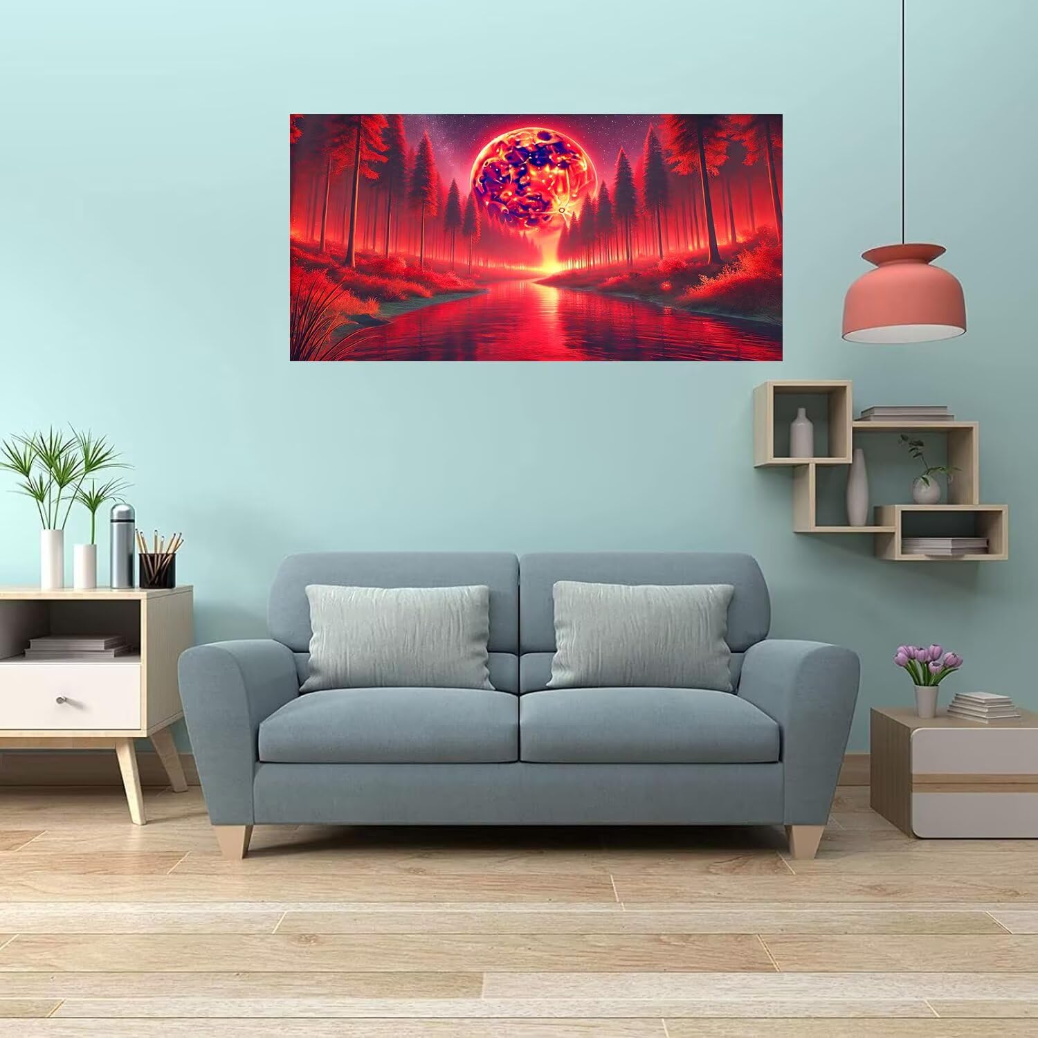 Diamond Painting Klimt-Umarmungen - 5D DIY Bastelset Für Erwachsene, 50x100 Cm Mit Runden Diamanten