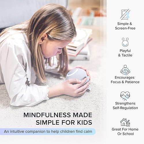 Miniatura 5 de Reflect Orb Use Biofeedback para ayudar con la relajación  Experiencia tangible calmante (estrés, ansiedad, bienestar de salud mental, sueño,