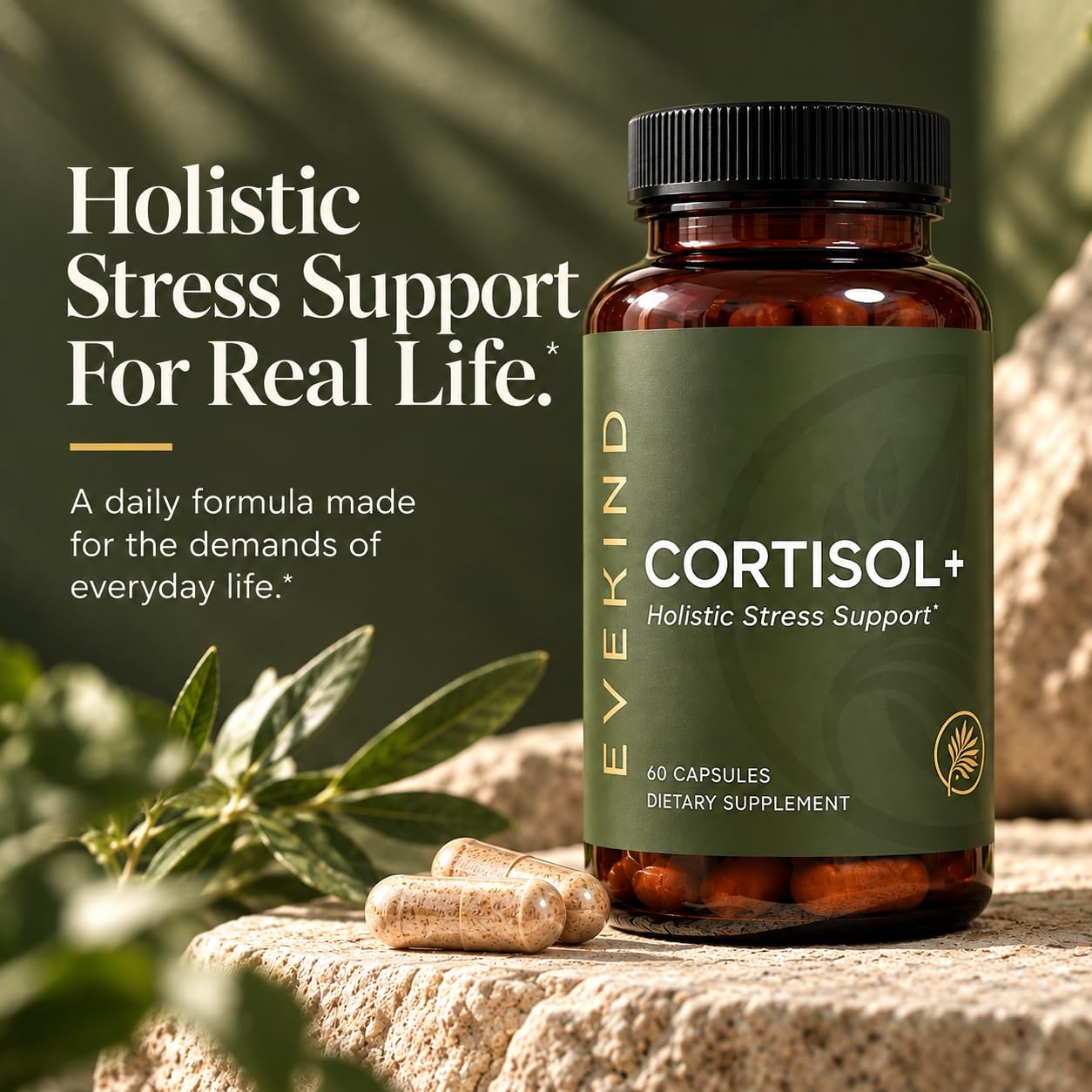 EVEKIND Holistic Cortisol Supplement for Women — Amazon image 2