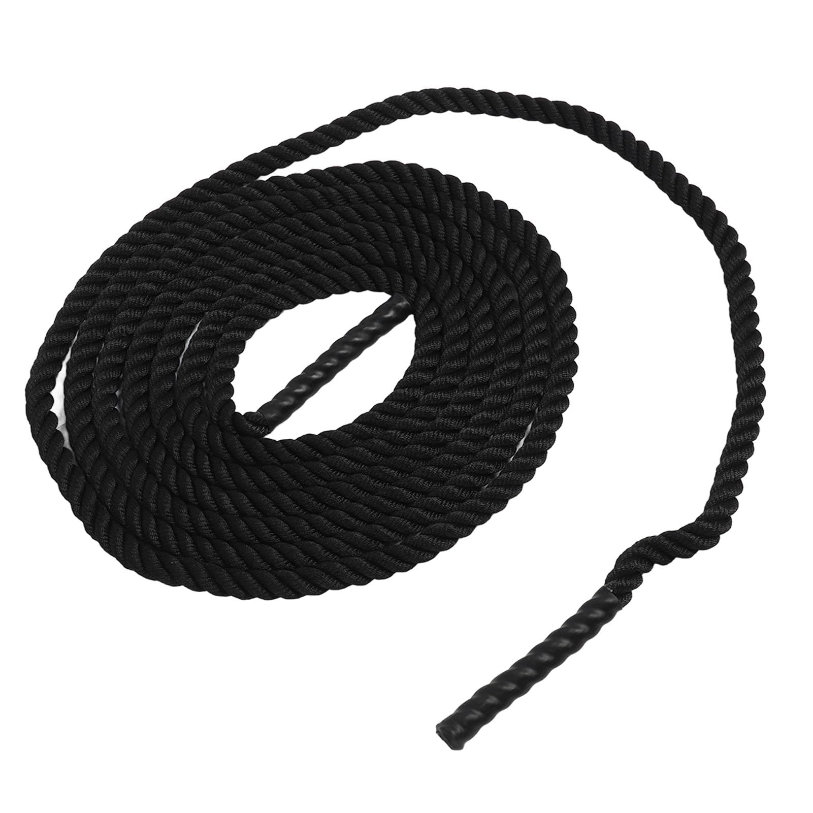 Jiawu Power Battle Rope 12 M/39,4 Piedi Corda da Allenamento in Poliestere Ad Alta Resistenza Alla Trazione Versatile per Palestra Domestica, Corda per Esercizi Migliore Coordinazione e Resistenza