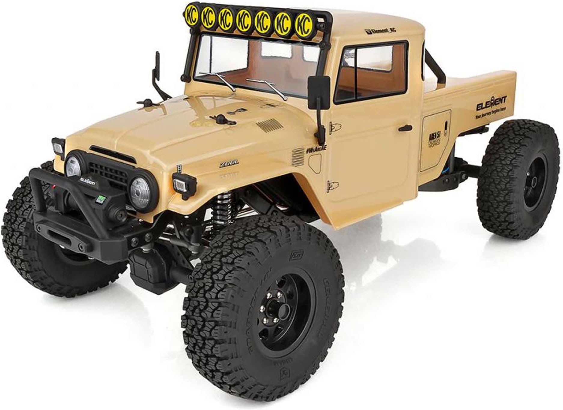 ELEMENT RC ENDURO ZUUL TRAIL TRUCK RTR - TAN
