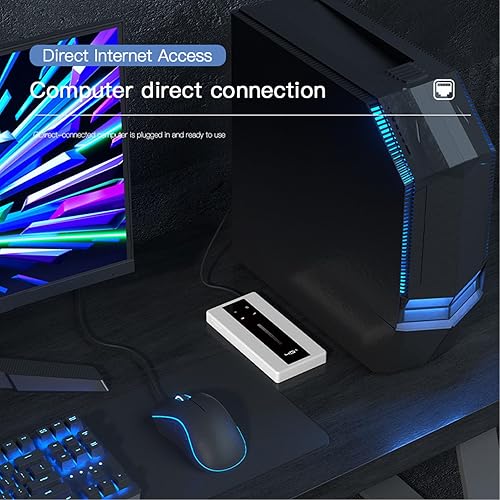 Miniatura 4 de VBESTLIFE Router WiFi móvil 4G LTE con ranura para tarjeta SIM, dispositivo de punto de acceso portátil de viaje de 150Mbps desbloqueado con puerto