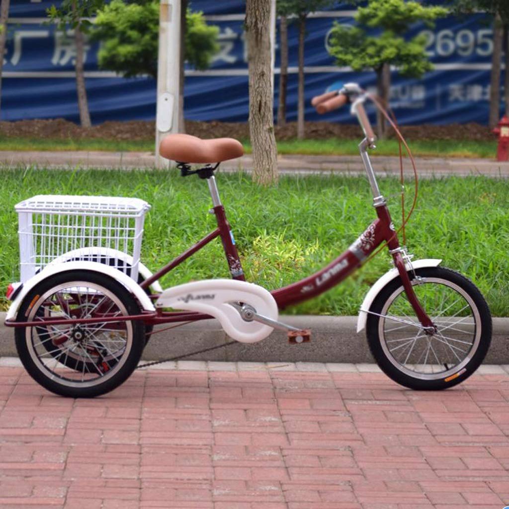 Amazon | 電動自転車 三輪車 3輪 大人用三輪車 16インチ ホイール