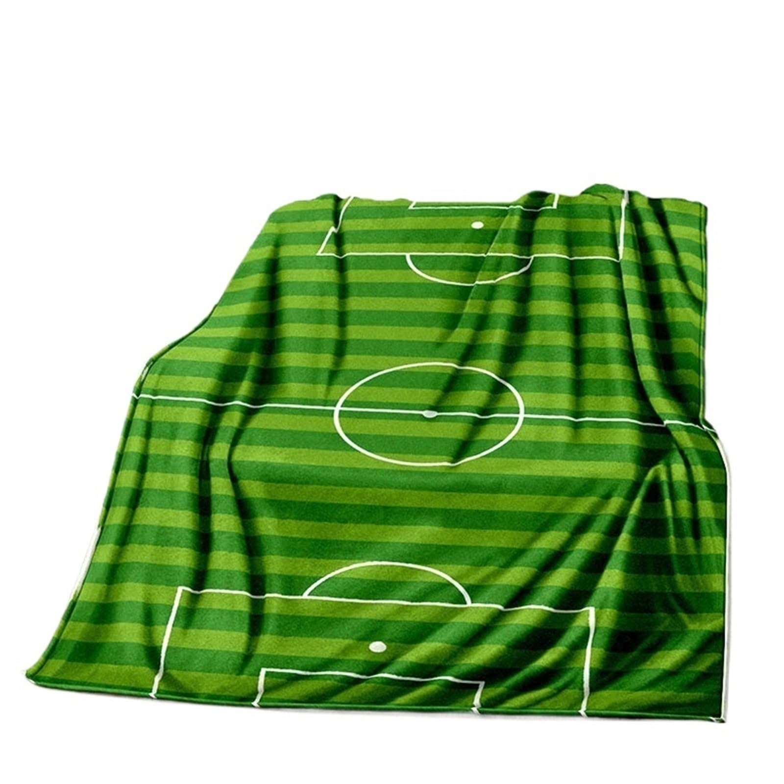 WSQHAO Soccer Ball Football Goal Throw Blanket Soft Blankets Bed Sofa Home Decor for Bed Couch(Color6)