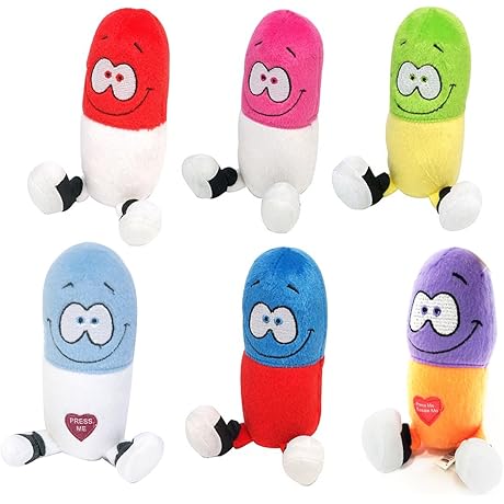 Happy Pill Giggling Plush - The Ultimate Dose of Joy