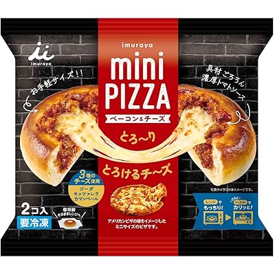 [冷凍] 井村屋 miniPIZZA ベーコン＆チーズ 180g×5袋