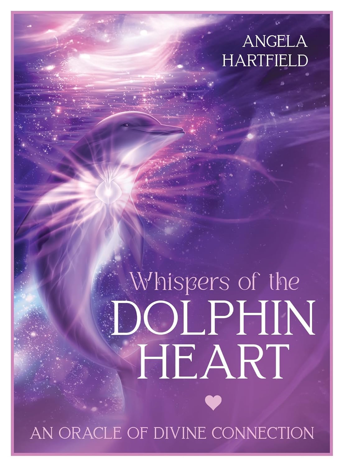 Whispers of the Dolphin Heart: An Oracle of Divine Connection - 44 cards & 168pp guidebook