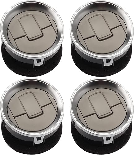 Dasbecan 4 piezas de ventilación de aire acondicionado para salpicadero de aire acondicionado compatibles con Ford F150 2009-2014 Reemplazan