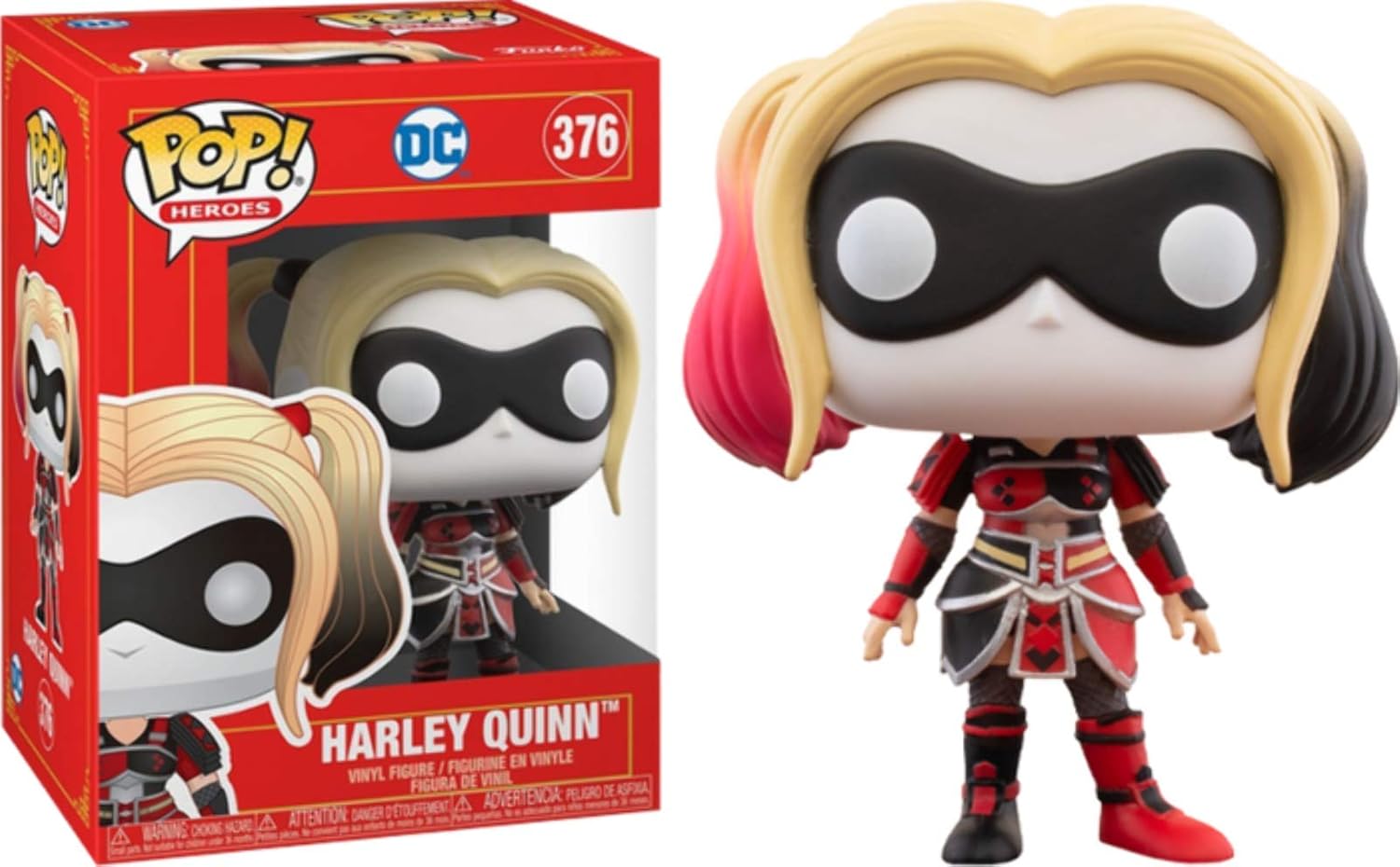Harley Quinn Imperial Palace Pop #376 DC Super Heroes Vinyl Figure (Bundled with EcoTek Protector to Protect Display Box)