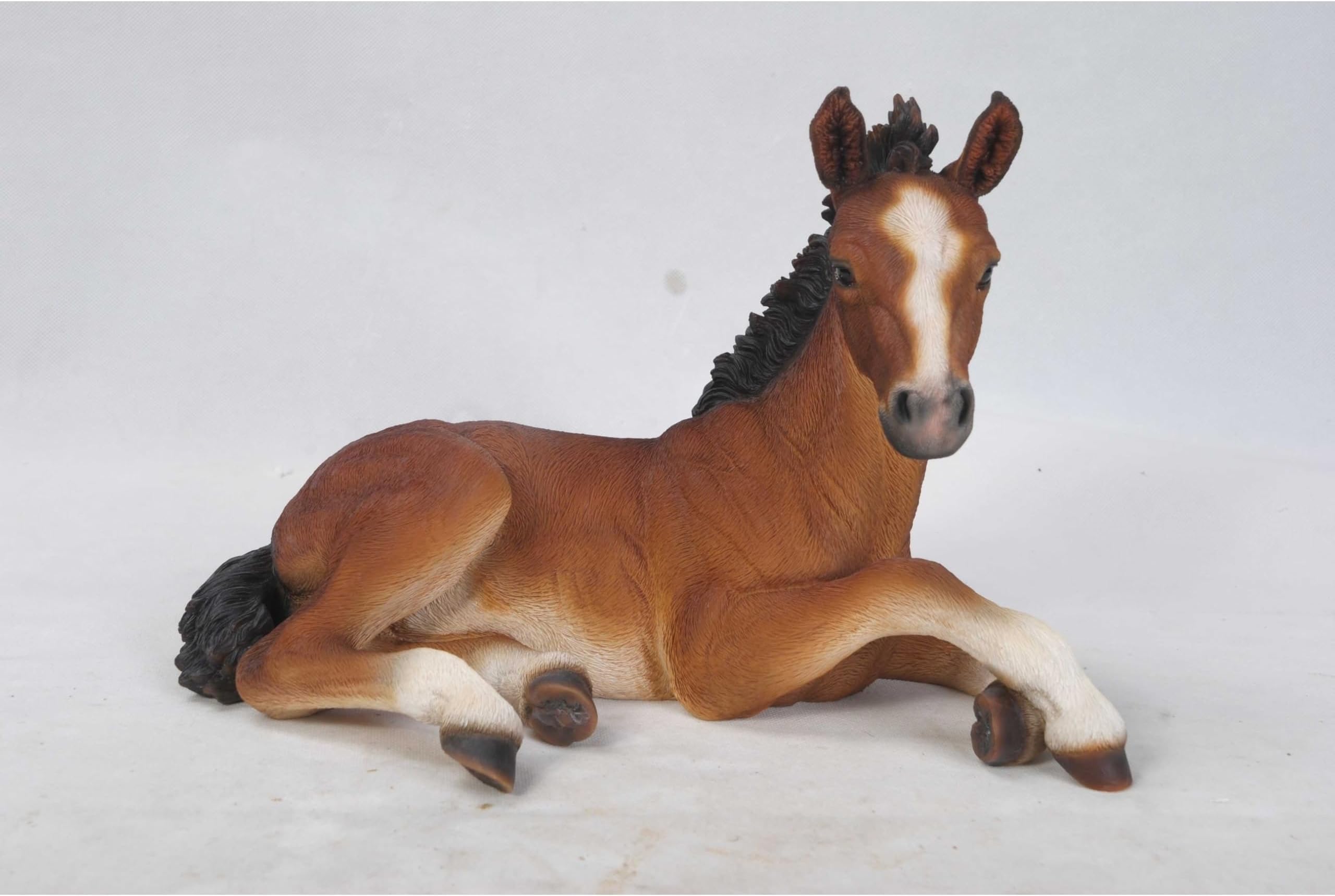 Hi-Line Gift Ltd Laying Down Horse Colt Statue
