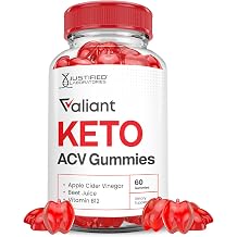 Valiant Keto ACV Gummies Advanced Formula 1000MG Valant Keto Gummies Apple Cider Vinegar Formulated with Pomegranate Beet Juice Powder B12 Vegan Non GMO 60 Gummys