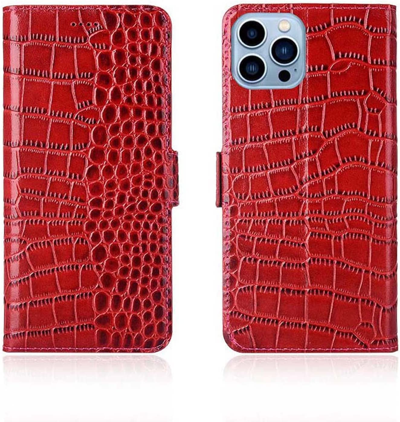 Étui antichoc iPhone 14 Pro rouge contre rayures et chutes - 7