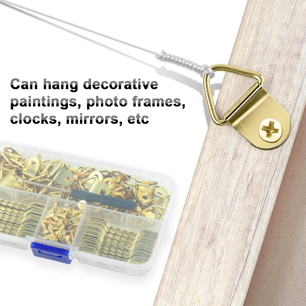 HASTHIP® 251Pcs Picture Frame Hanging Kit with Screwdriver — Amazon image 5