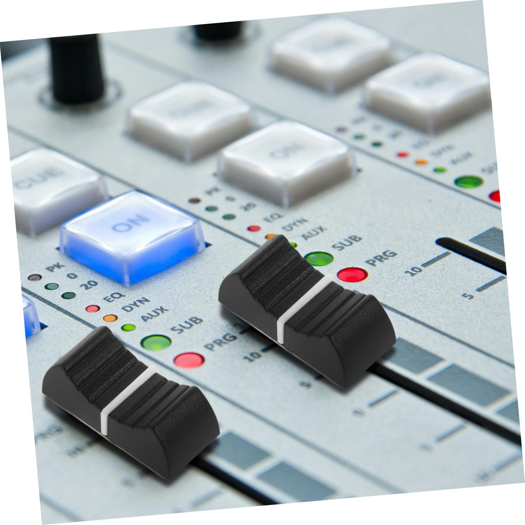 Toyvian 250pièces Caps De Remplacement Pour Glissières De Console De Mixage Accessoires De Panneau Sonore Pour Dj Et Équipement Audio
