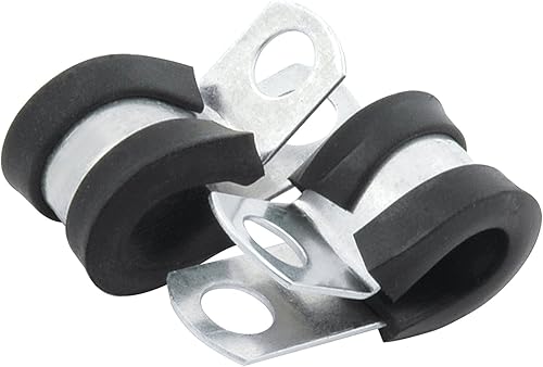 Allstar Performance ALL18301 Abrazadera de línea de 14 pulgadas, paquete de 10