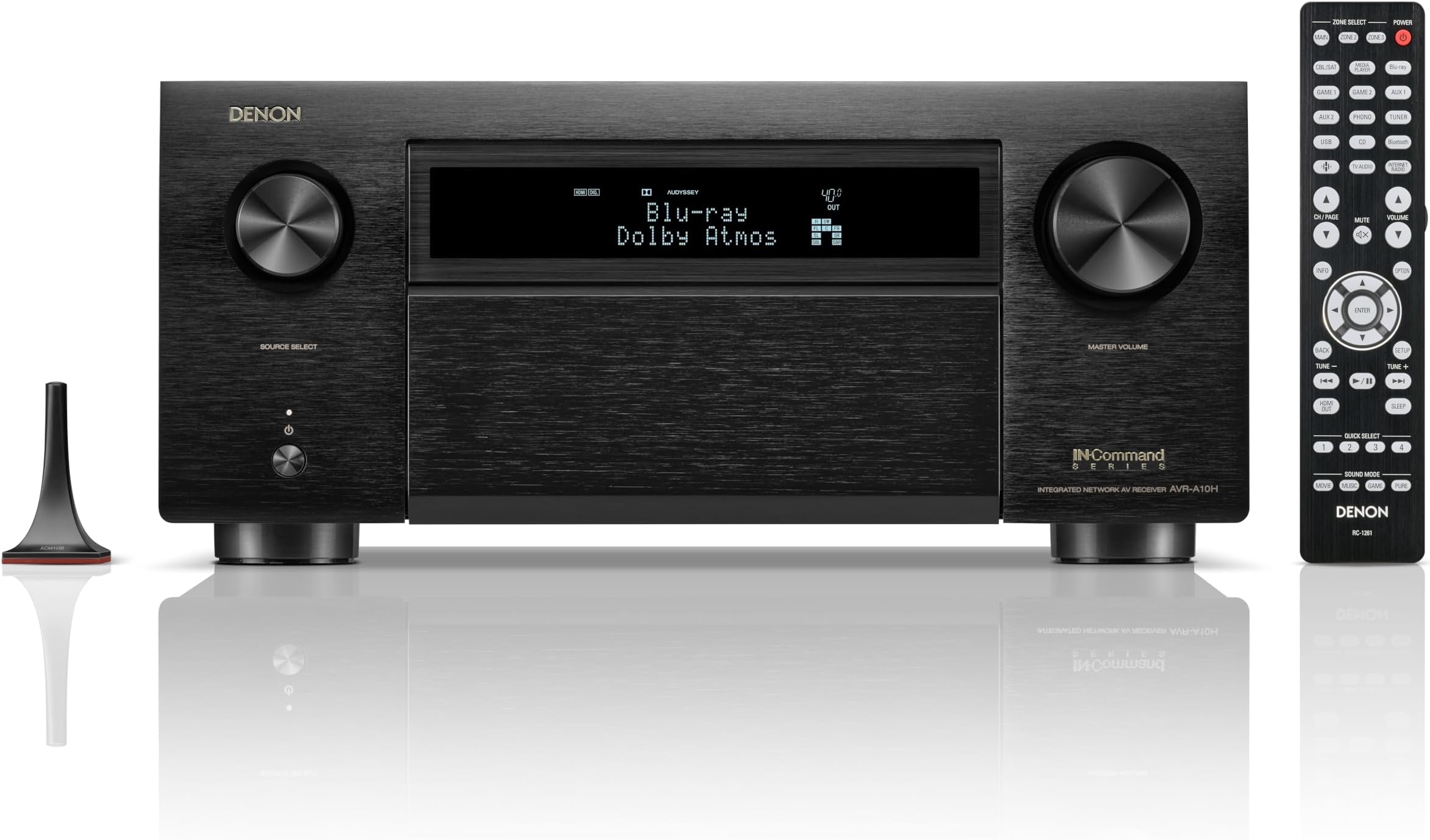 AVR-A10H 13.4-Ch 8K Home Theater Receiver (150Wx13), WiFi, HEOS, and Bluetooth Amplifier, Home Audio Receivers & Amplifiers