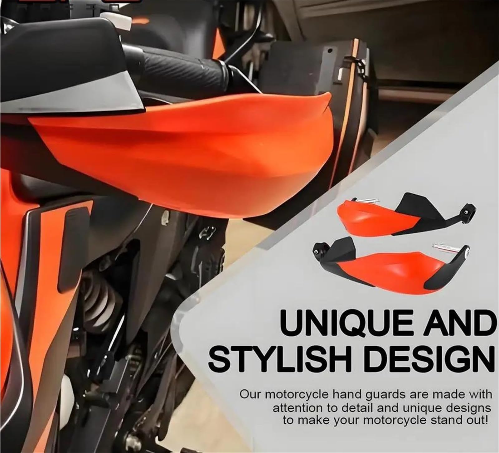 para Honda para Kawasaki para Yamaha Protector Manos de Moto | Protector de mano para motocicleta de 22 mm, cubiertas para manillar