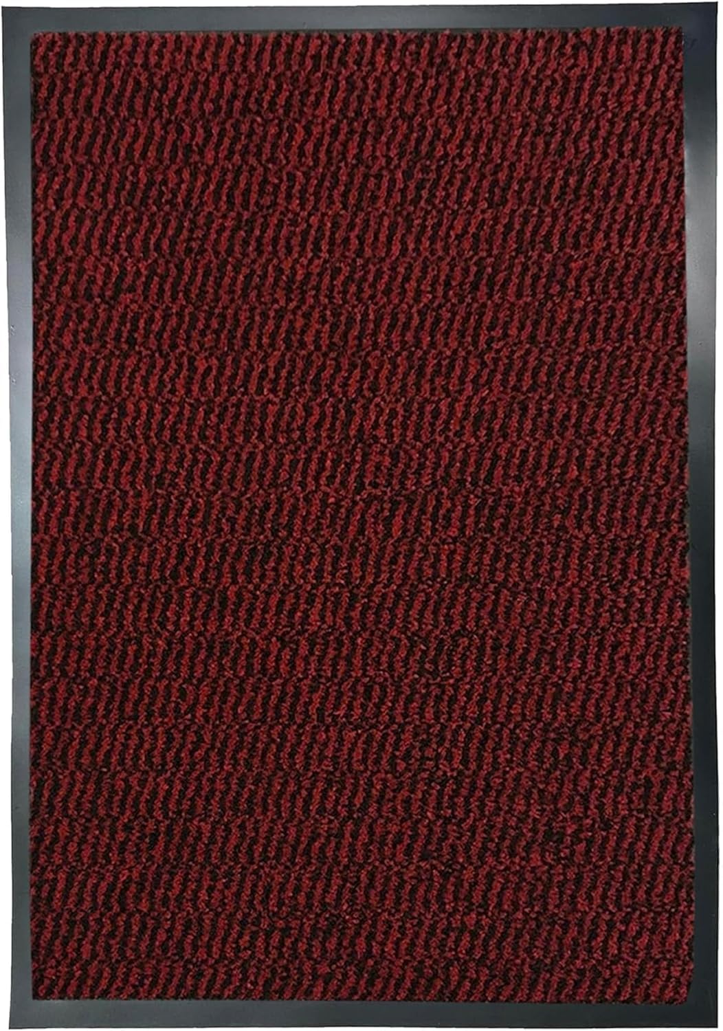 Suprano Door Mats Indoor 80cm x 200cm Red, Washable indoor Outdoor Rugs Matts, Heavy Duty Non-slip Entrance Mat, Super Absorbent Front Door Mat Kitchen Hallway Bath Barrier Rugs (Red, 80 x 200 cm) โ image 1