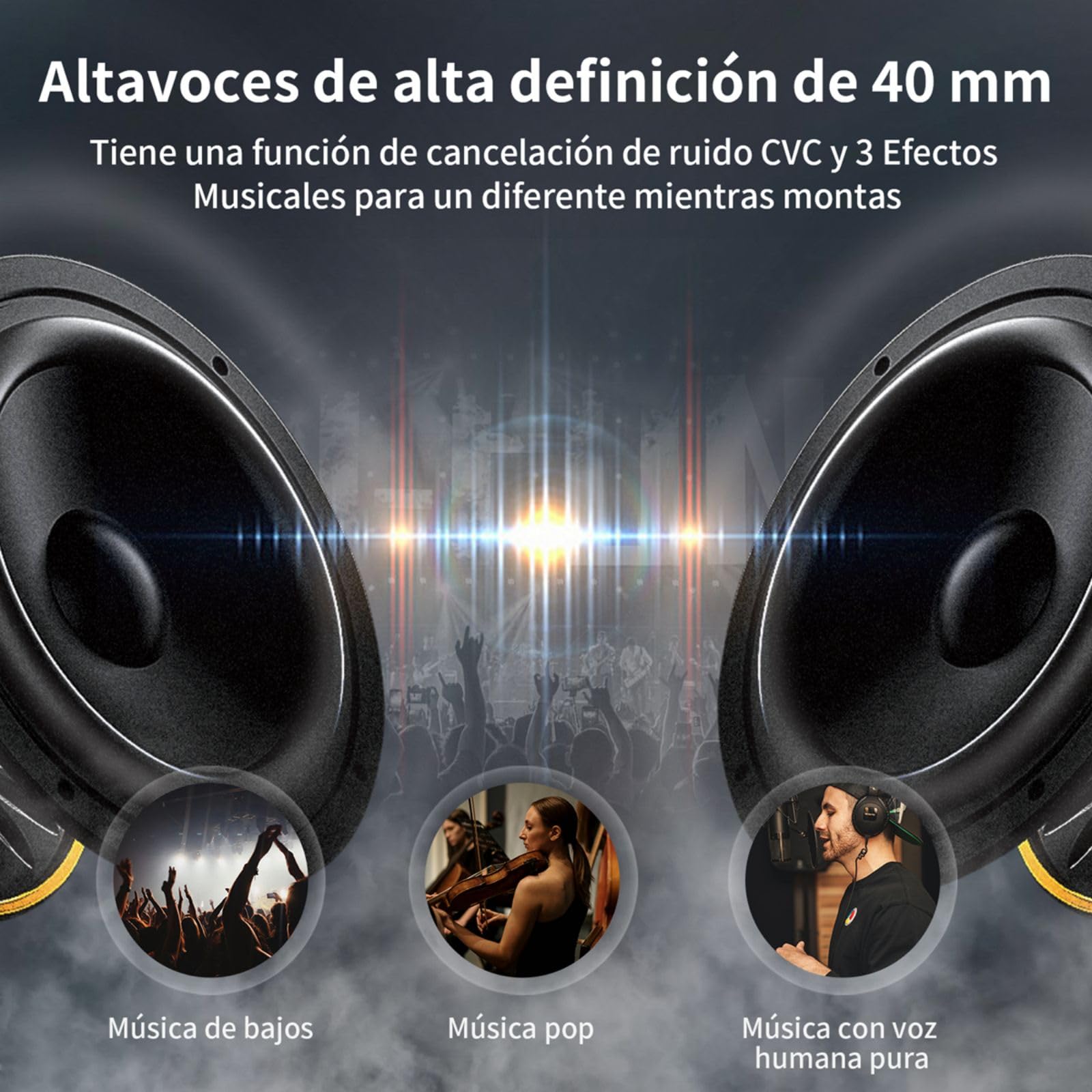 Fodsports FX8 Air Intercomunicador Casco Moto de 4-6 Vías para Motocicleta, Cable AUX con Mezcla de Audio, ENC&DSP Reducción De Ruido, Radio FM, Compartir Música, Batería De 900 Mah