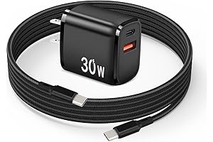 DJI 30W USB-C Fast Charger for DJI Drones - Dual USB and...