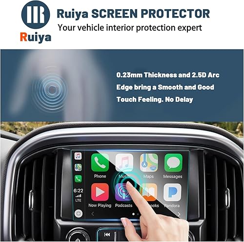 Miniatura 9 de Ruiya Protector de pantalla para Mazda CX5 CX-5 Pantalla táctil de 10.25 pulgadas Mazda CX5 2021-2024 Accesorios Vidrio templado antirreflejos y