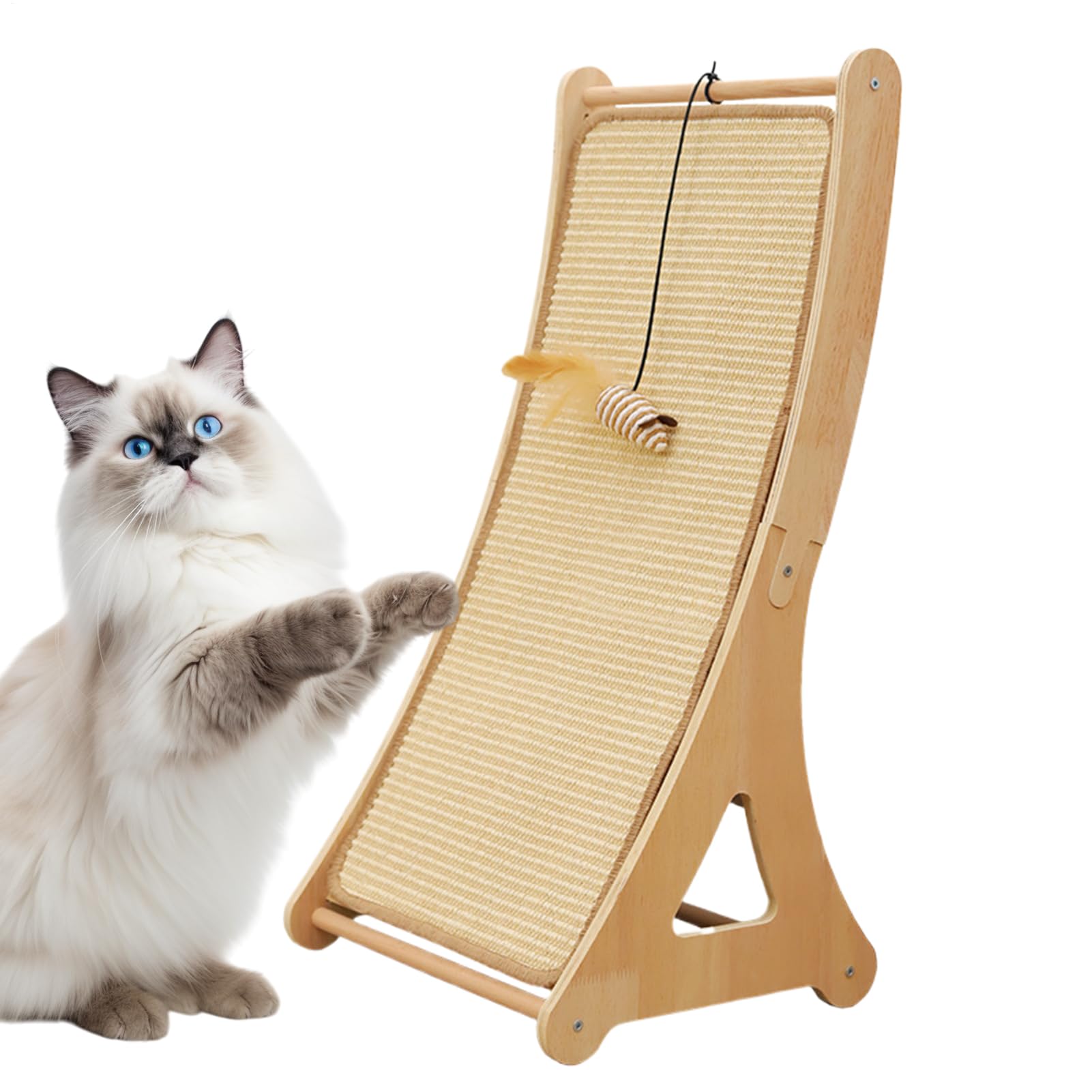 Griffoir pour chat d'intérieur parfait pour installer dans un coin de sol de votre salon