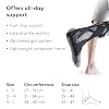 PUSH Foot Drop Brace - AFO Brace Helps Raise Shoes, Drop Foot Splint for Ankle Joint - Support Nerve Injury, Position, Relieve Pressure, Ankle & Foot Orthosis - Right Size 3