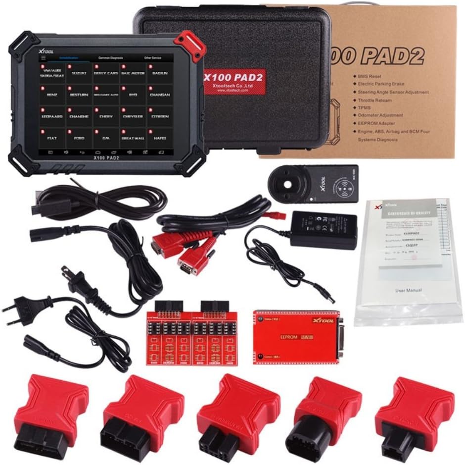 2017 Original Xtool X100 PAD2 Pro Auto Key Programmer Wifi & Bluetooth Supports VAG VW 4th 5th Key Programming X100 PAD 2 Pro with Special function better than X300 Pro3 (X100 Pad2 Pro)