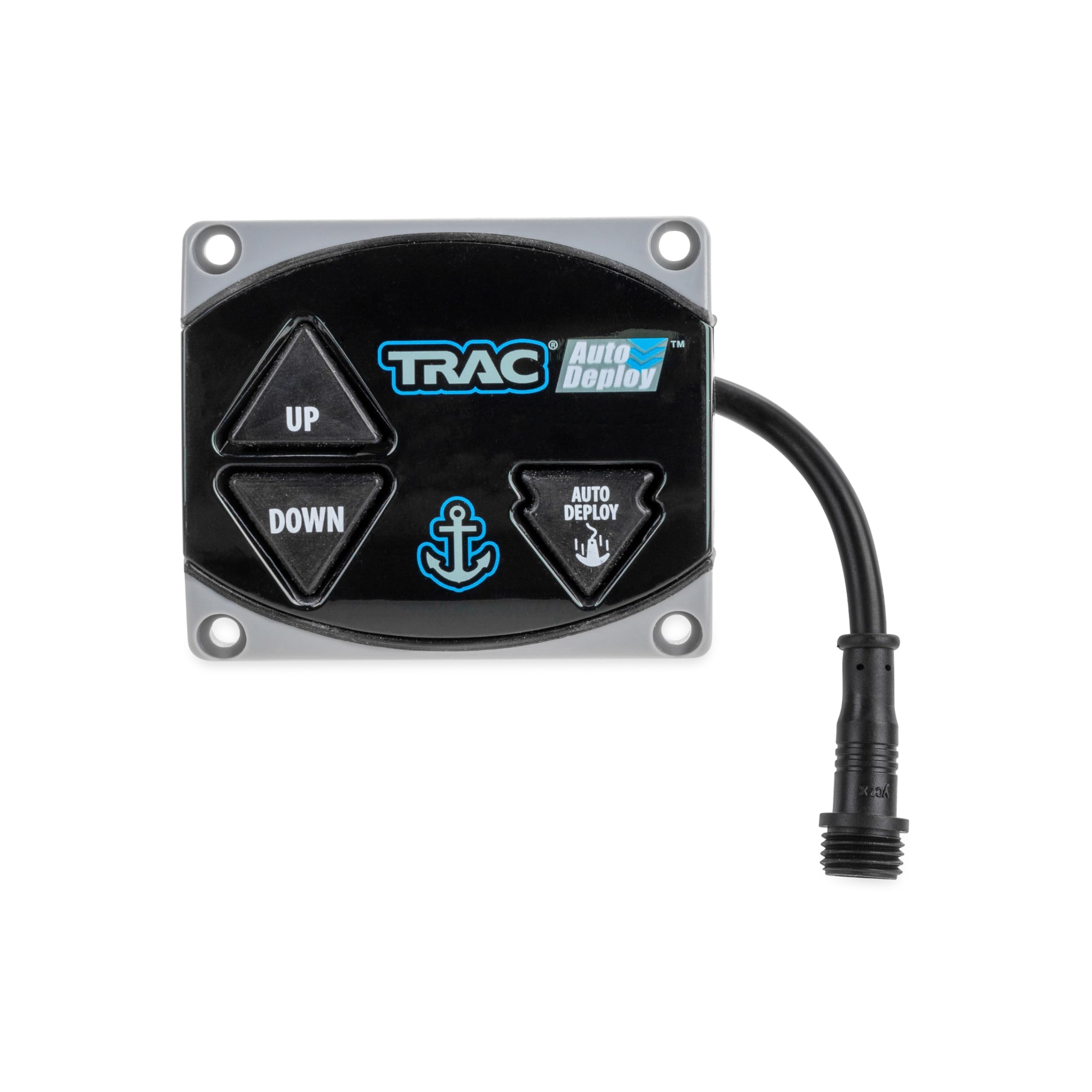 Camco Trac Outdoors Ankerwinde G3 AutoDeploy Zweitschalter | Funktionen Auf/Ab/Auto-Betrieb | Für die Verwendung mit TRAC AutoDeploy elektrischen Ankerwinden | G3 Angler & Deckboat Modellen (69045)