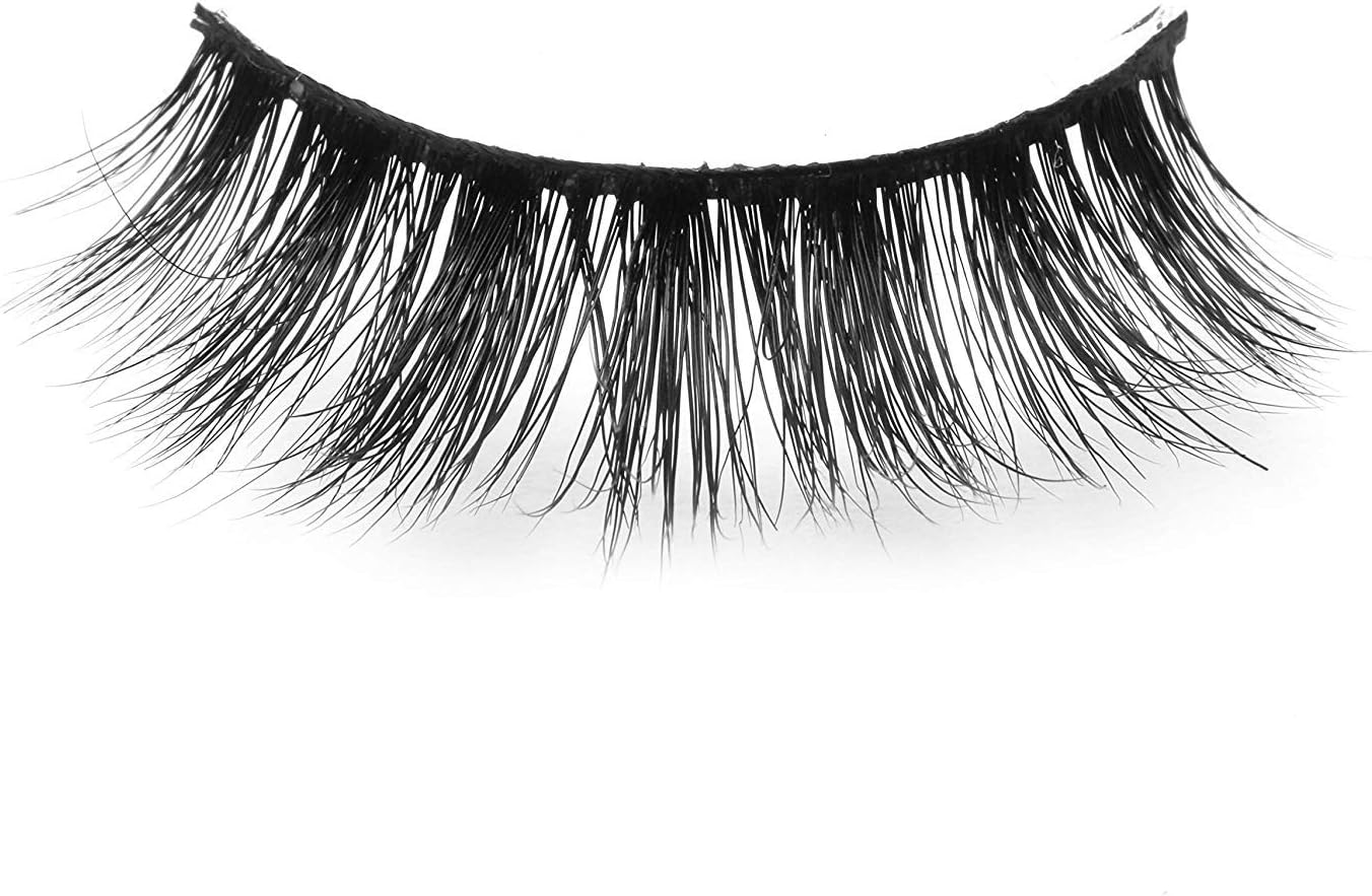 Arimika Lightweight Natural Look 3D Mink False Eyelashes For Makeup 1 Pair Pack in Style M1001