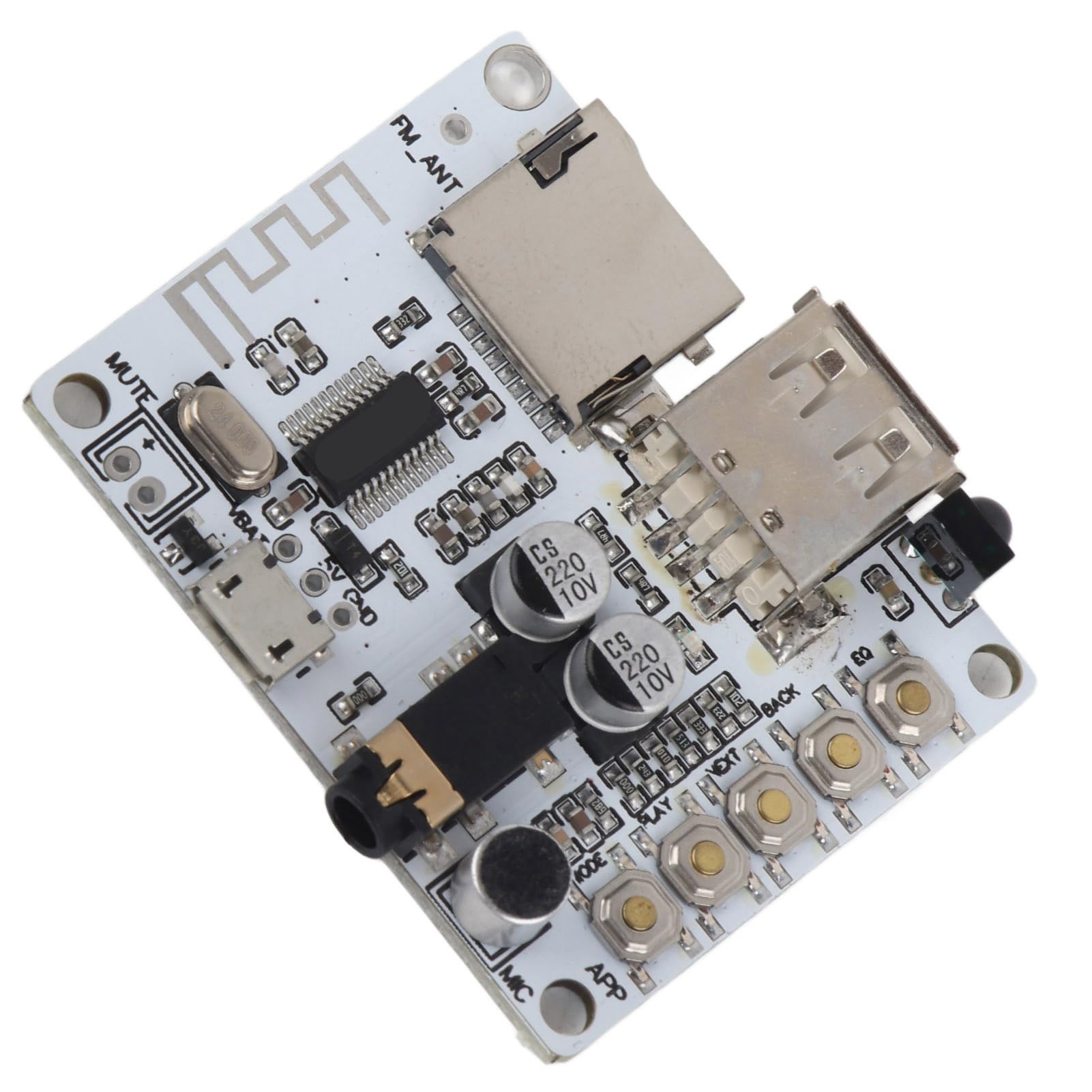 4.1 Audio Receiver Module with USB, TM, MP3 Decoding for DIY Car Speaker Circuit Board, Lossless Car Speaker Amplifier