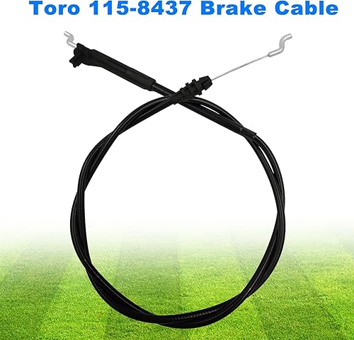 Miniatura 2 de Cable de freno 115-8437 para cortacésped reciclador Toro de 22 pulgadas 20112, 20332, 20332C, 20334, 20334C, 20352, 20372, 20374, 20655, 20656
