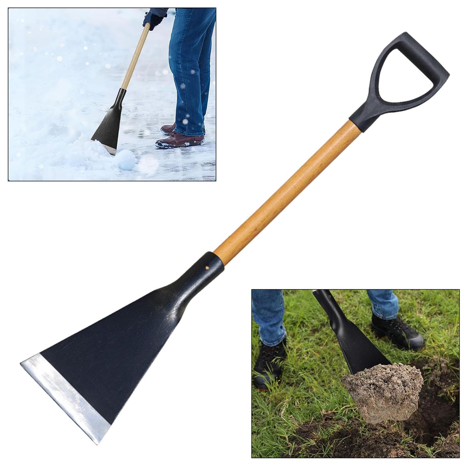 Herramienta para Raspar Hielo, de Hielo, Herramienta para Limpiar Jardines, Removedor de Nieve para Construcción con Cemento.