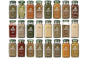 Simply Organic Assorted Herbs, Spices and Seasonings Sampler Gift Set