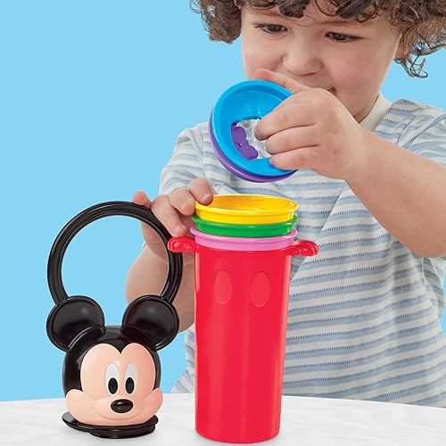 Miniatura 4 de Play-Doh Disney Junior Mickey Mouse Clubhouse, juego de juguetes apilables, juguetes preescolares, regalos de artes y manualidades para niños
