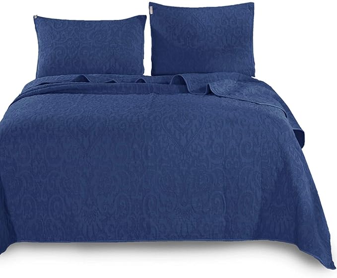 KASENTEX Ultra Soft StoneWashed Quilt Set 100 Cotton
