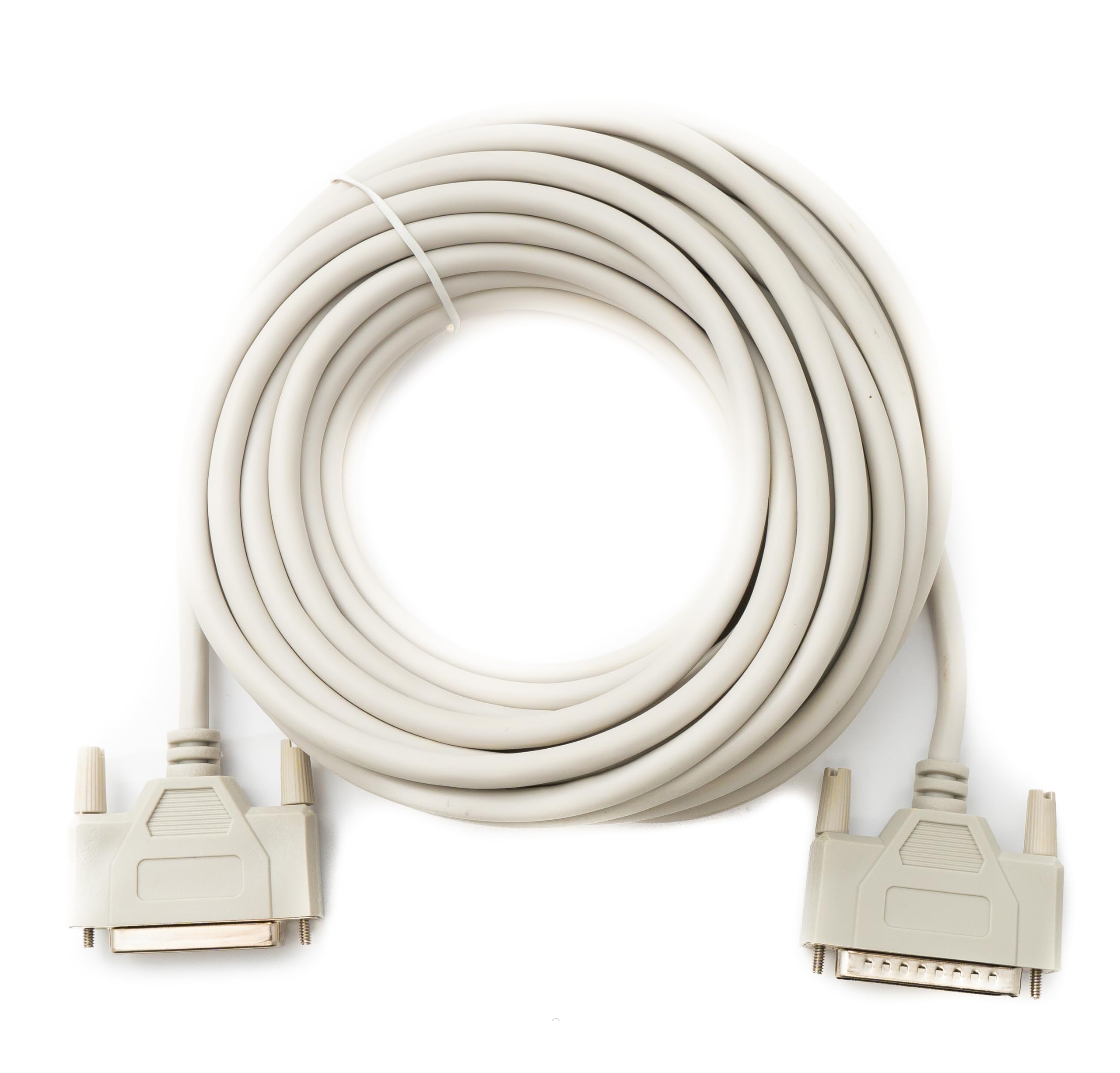 System-S D Sub Cable 10m 25pin maschio a femmina RS530 DB25 adattatore grigio