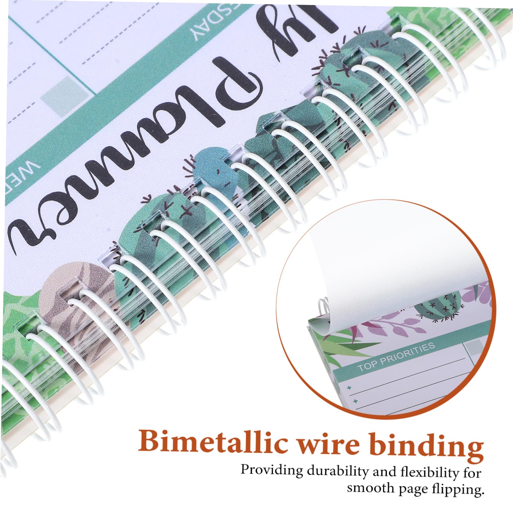 DOITOOL 4 Pezzi Planner Settimanale Scrivania con Attività e Tracker Abitudini Taccuino Organizzativo per Studenti Insegnanti e Ufficio Carta Resistente per