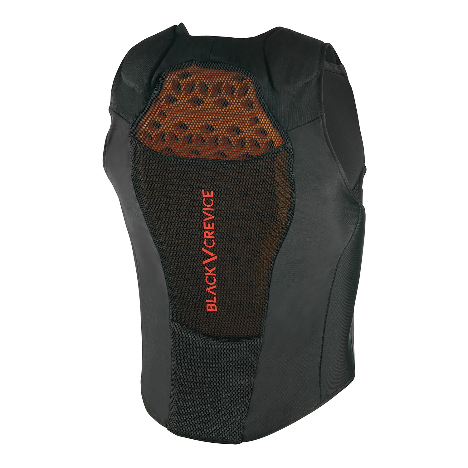 BLACK CREVICE Gilet de protection souple I Gilet de protection en maille respirante I Protection de ski pour une excellente absorption des chocs I Protection dorsale ergonomique pour les sports