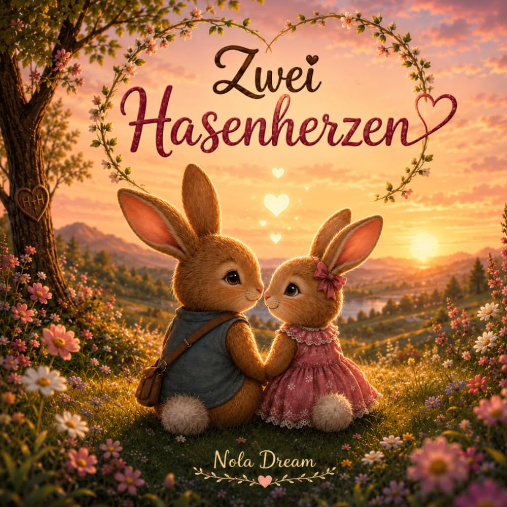 Zwei Hasenherzen: Eine Geschichte über Liebe, Hoffnung und das Wiederfinden