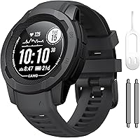 Vista 1 de NotoCity band for Garmin Instinct Garmin Instinct 2 wristband 22mm Soft Silicone Replacement Watch Strap Compatible with Instinct 2 SolarTactical