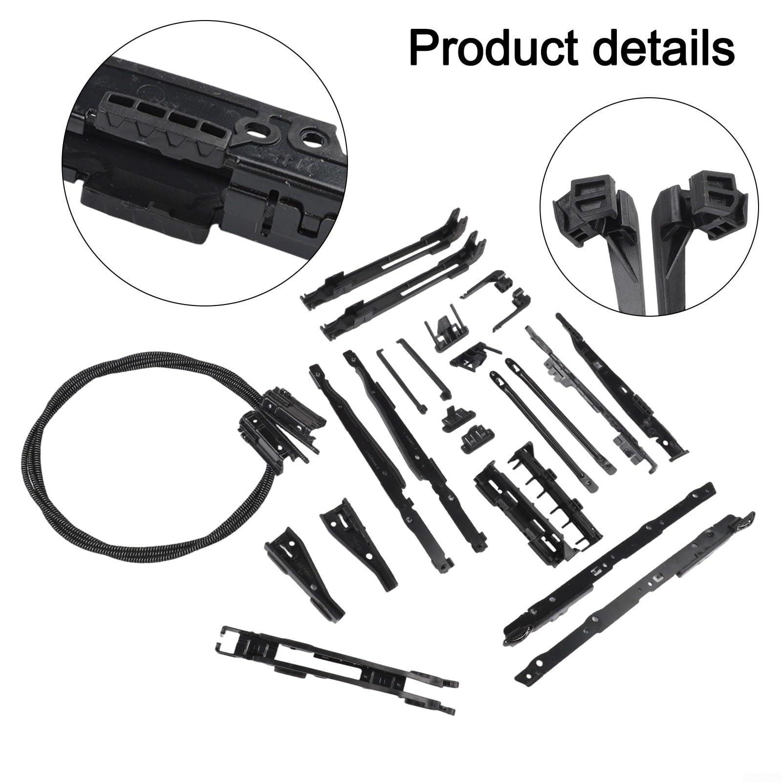 Kit de réparation de toit ouvrant - Câble panoramique pour BMW X5 E70 F15 X3, E83 E53 54137118849 - Câble de rail pour 2000-2013