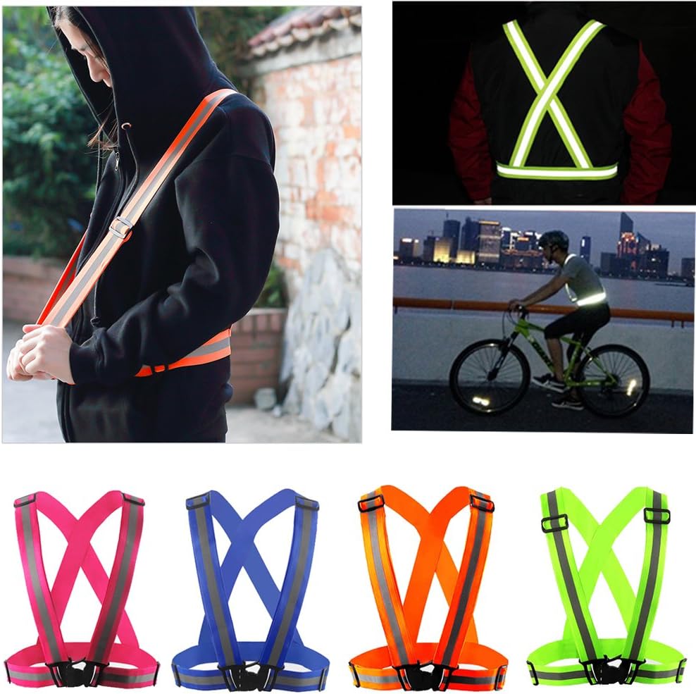 Flаѕh Sаlе Comidox Reflective Vest with Hi Vis Bands, Fully Adjustable & Multi-Purpose: Running, Cycling, Motorcycle Safety, Dog Walking - High Visibility Flаѕh Sаlе Comidox Reflective Vest with Hi Vis Bands, Fully Adjustable & Multi-Purpose: Running, Cycling, Motorcycle Safety, Dog Walking - High Visibility