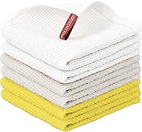 Vista 40 de Nialnant Paquete de 6 toallas de mano de cocina, grandes toallas de té de cocina 100% algodón, paños de cocina para secar platos 13x28 pulgadas