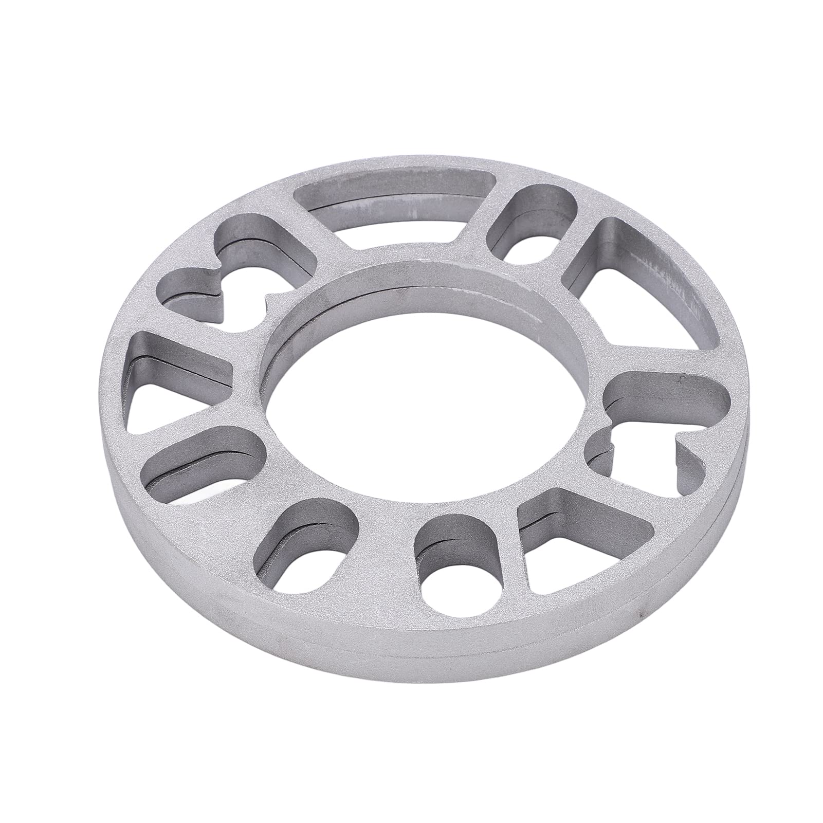 Cale d'espacement de roue 2 pièces 10 mm, entretoise de jante universelle pour véhicules à 4 ou 5 goujons, entretoise centrée sur moyeu en aluminium avec PCD 98 mm à 120 mm,