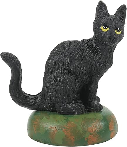 Miniatura 2 de Department 56 Village Accessories - Juego de figuras de Halloween a Clowder of Cats, 1.125 pulgadas, color negro