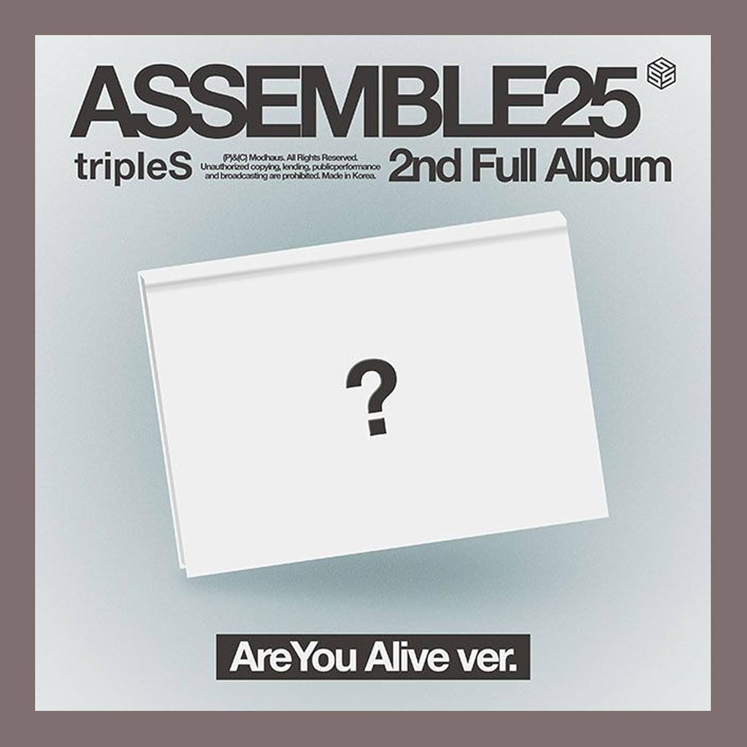 tripleS ASSEMBLE25 2nd Full Album (Photobook - Are You Alive Ver.)