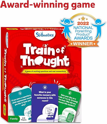 Miniatura 2 de Skillmatics Paquete Train of Thought & Guess in 10 States of America, juegos para niños, adolescentes y adultos