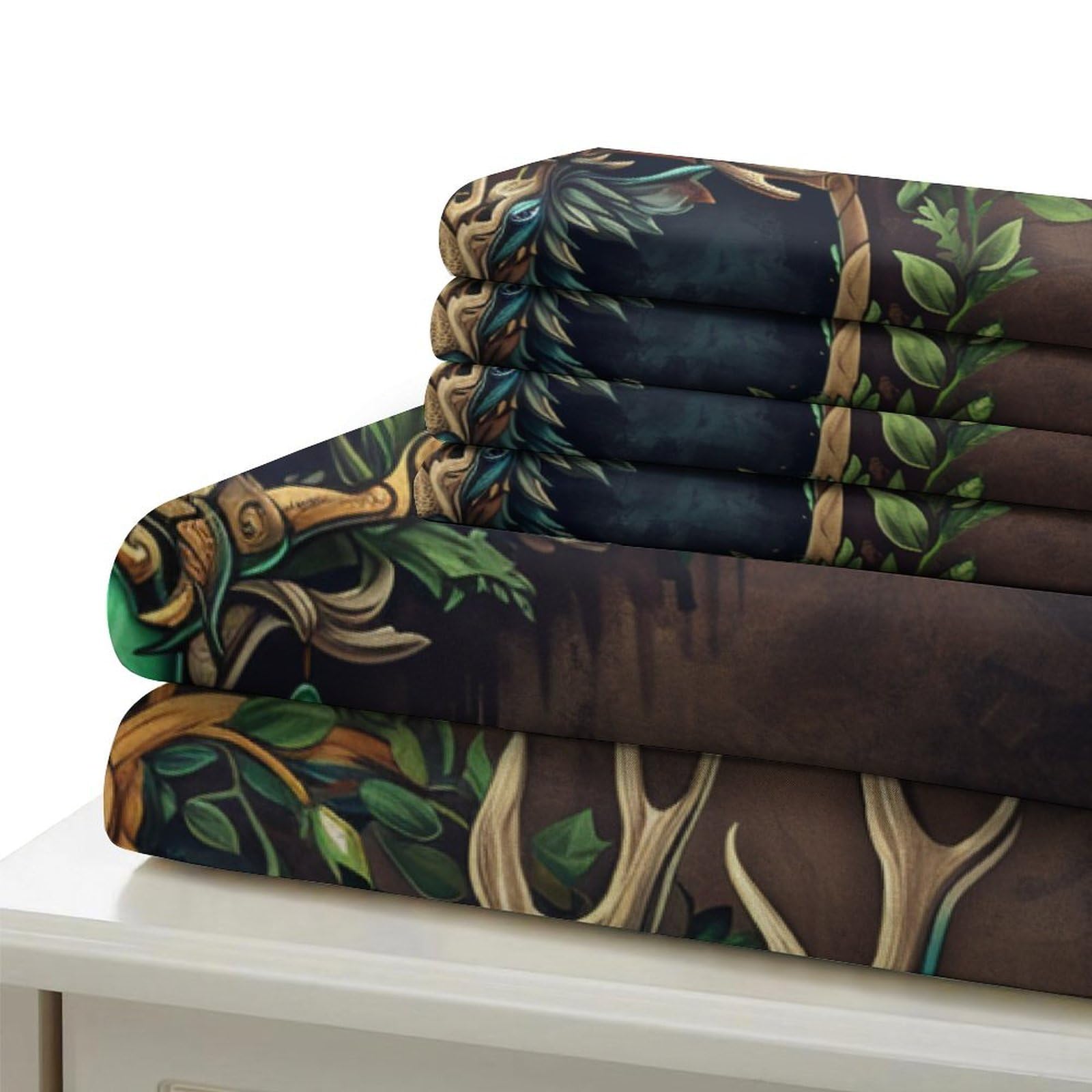 Stampato in 3D Pronipote tibetano Copertina Stampata Microfibra Disegnata Biancheria Da Letto Stile Morbido Con 2 Federe,Double（200x200cm）, Per Ragazzi Adulti