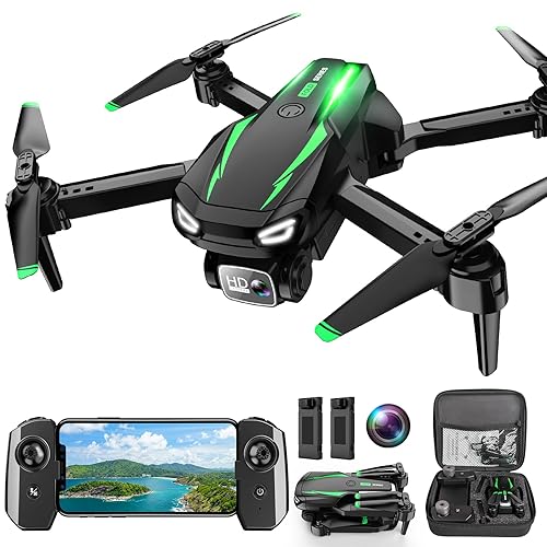 Drone with Camera, 1080P HD FPV Foldable Drone for Kids